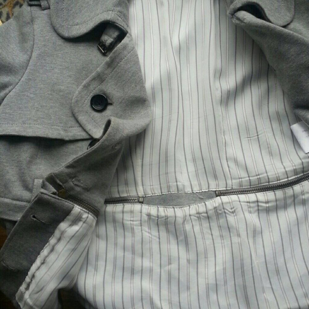 Allsaints Convertable Grey Jacket - image 4